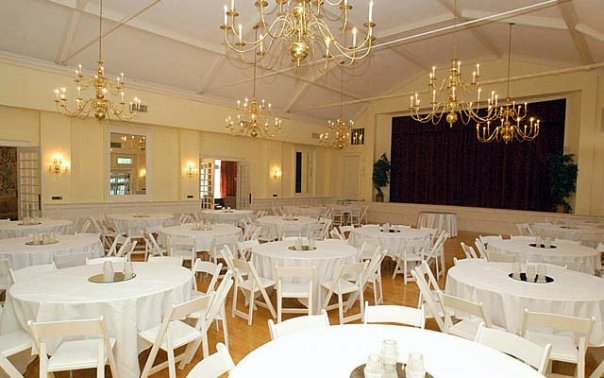 Glendale Lyceum ballroom white wedding